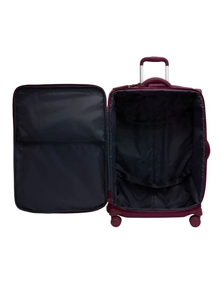 Plume Long Trip Suitcase 70cm in Red image 2