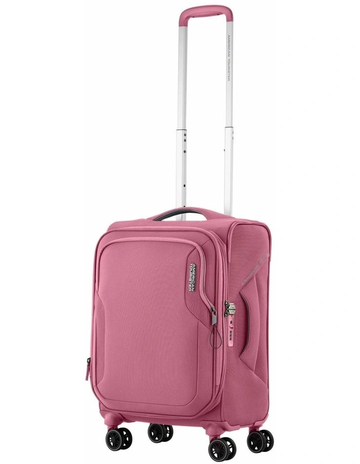Applite 5 Spinner Suitcase 55cm in Lilas Pink image 2