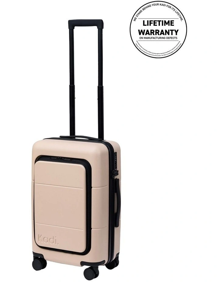 Hardshell Business Carry-On Suitcase in Light Trench image 2