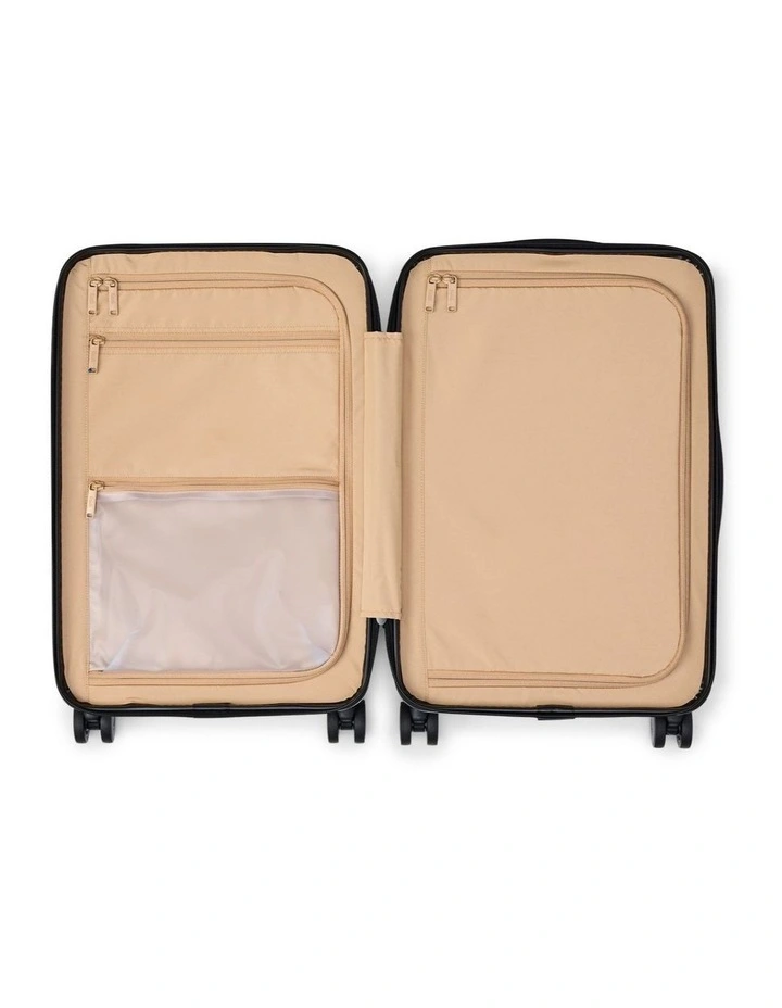 Hardshell Business Carry-On Suitcase in Light Trench image 5