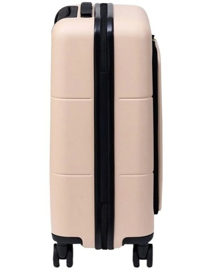 Hardshell Business Carry-On Suitcase in Light Trench image 6