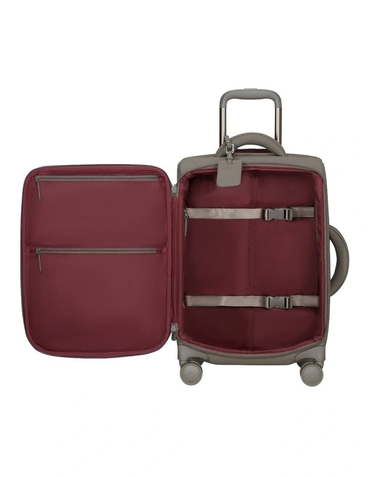 Lost In Berlin Small Carry on Cabin 2.0 Suitcase in Ash Stone image 4