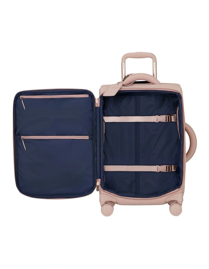 Lost In Berlin Small Carry on Cabin 2.0 Suitcase in Rose Quartz image 3