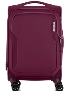Applite 5 55 cm Expandable Spinner Suitcase in Burgundy