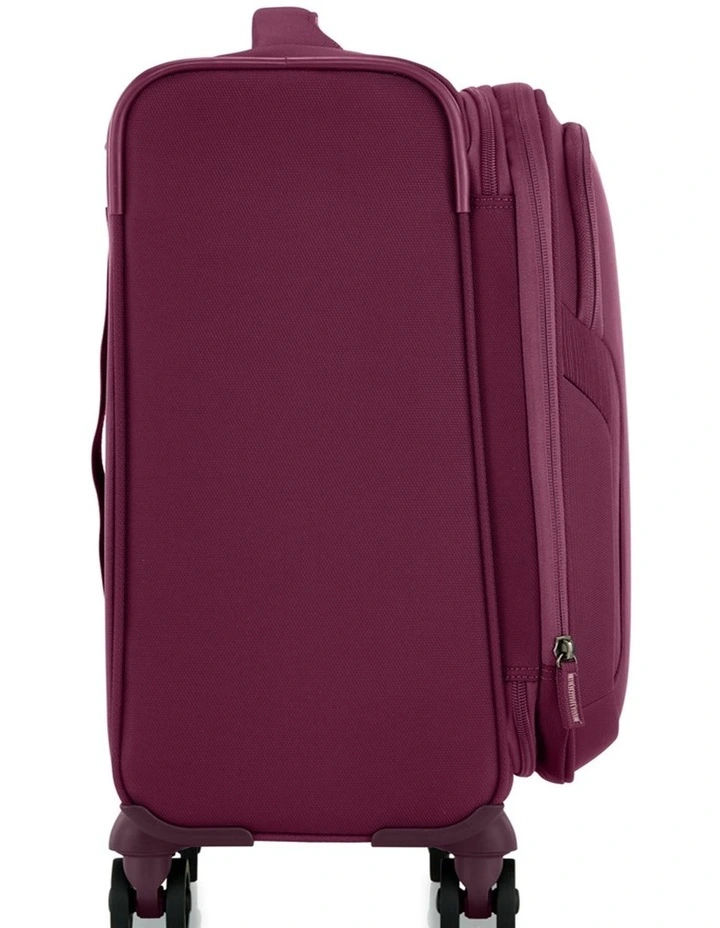 Applite 5 55 cm Expandable Spinner Suitcase in Burgundy image 5