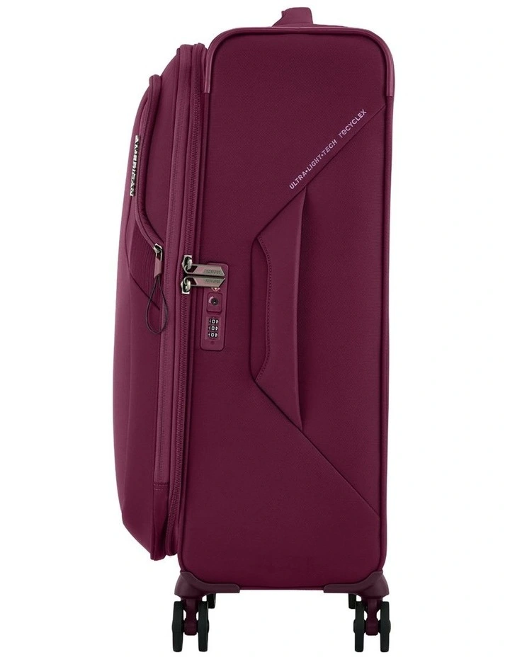 Applite 5 72cm Expandable Spinner Suitcase in Burgundy image 3
