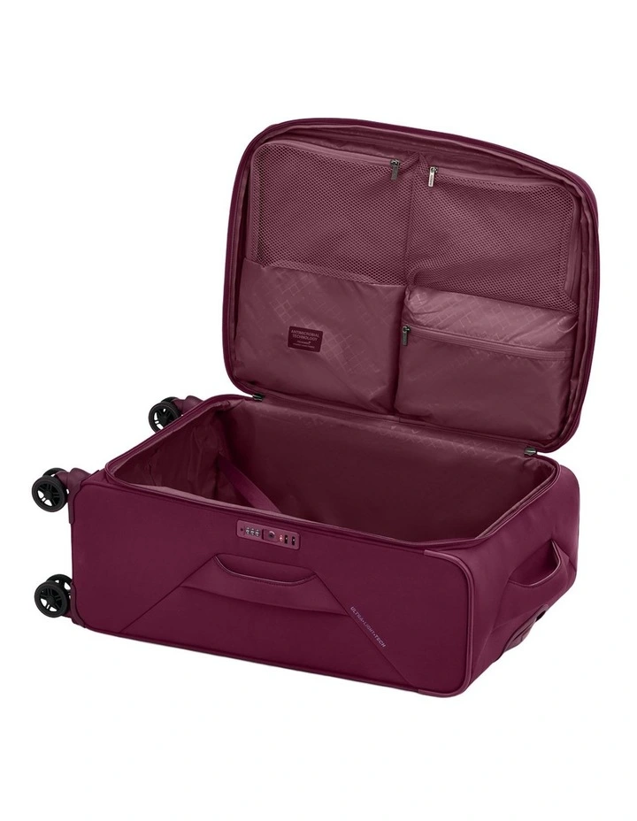 Applite 5 72cm Expandable Spinner Suitcase in Burgundy image 6