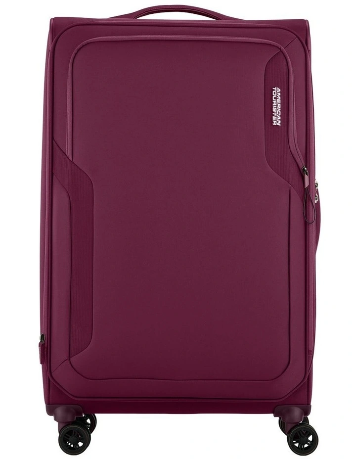 Applite 5 82cm Expandable Spinner Suitcase in Burgundy image 1