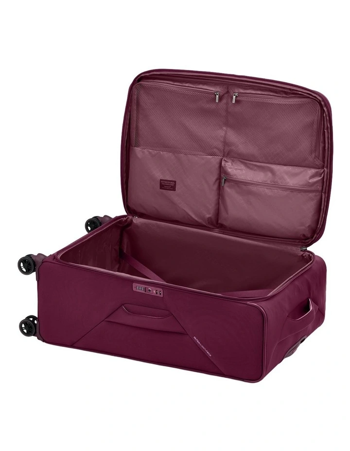 Applite 5 82cm Expandable Spinner Suitcase in Burgundy image 6