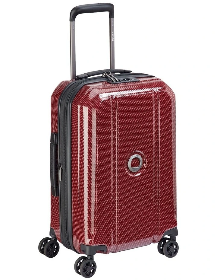 Delsey Helium Ultimate 55cm Carry On in Burgundy image 2