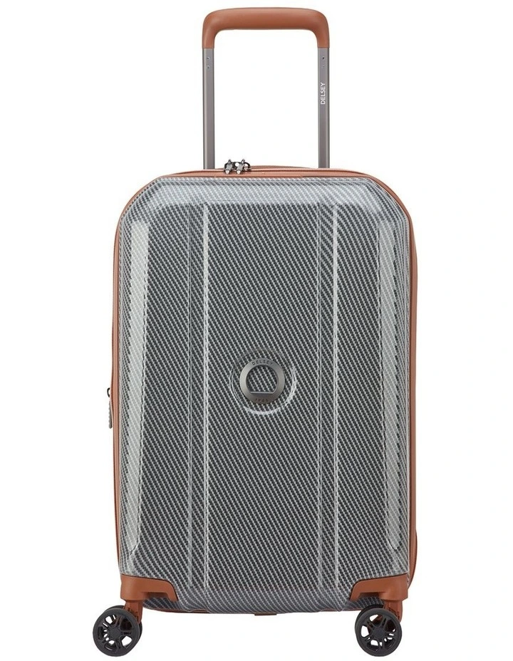 Delsey Helium Ultimate 55cm Carry On in Silver image 1