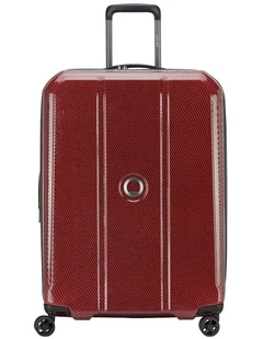 Delsey Helium Ultimate 70cm Medium Suitcase in Burgundy