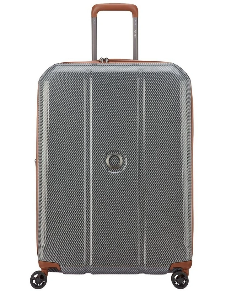 Delsey Helium Ultimate 70cm Medium Suitcase in Silver image 1