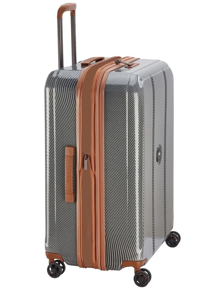 Delsey Helium Ultimate 70cm Medium Suitcase in Silver image 4