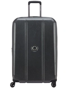 Delsey Helium Ultimate 76cm Large Suitcase in Anthracite