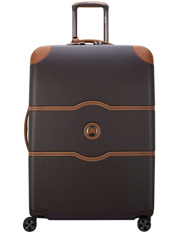Chatelet Air 2.0 76cm 4 Double Wheel Trolley Suitcase in Brown