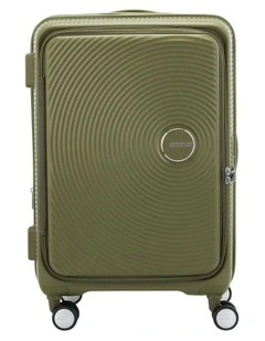 Curio Book Opening Spinner Suitcase 68cm in Khaki