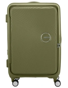 Curio Book Opening Spinner Suitcase 75cm in Khaki
