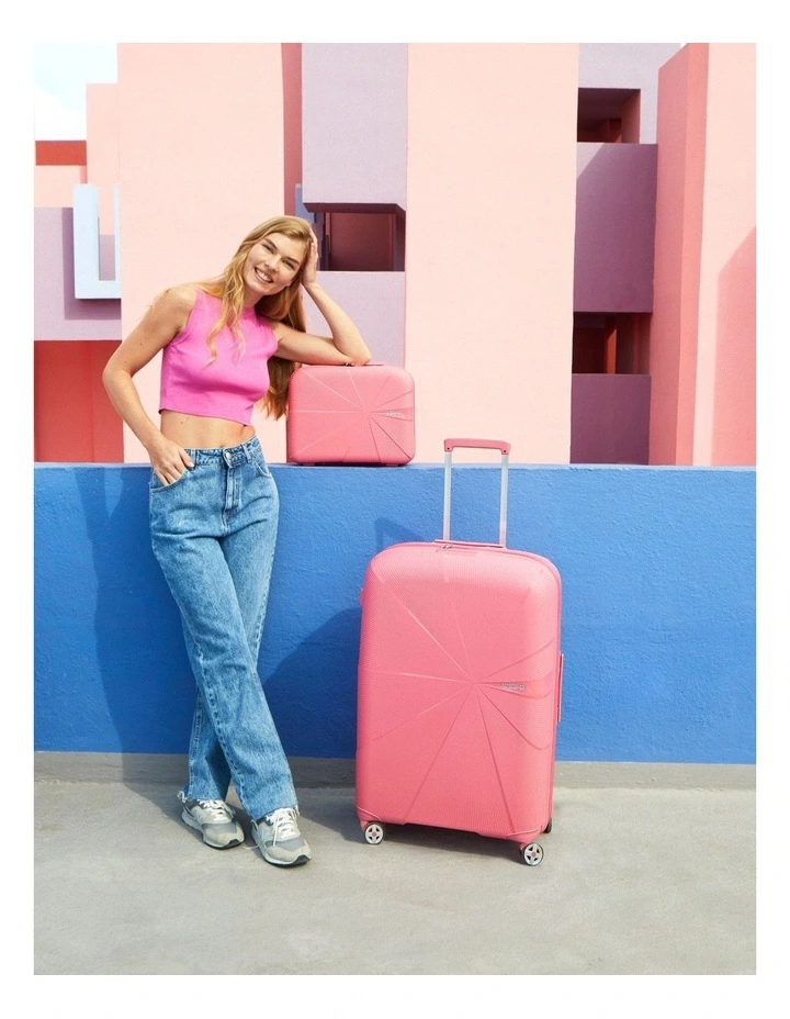 American Tourister Soundbox Spinner 77/28 TSA Expandable pastel pink 88474-8959