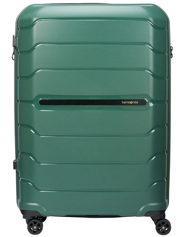 Oc2Lite Expander Spinner Suitcases 75cm in Urban Green image 1