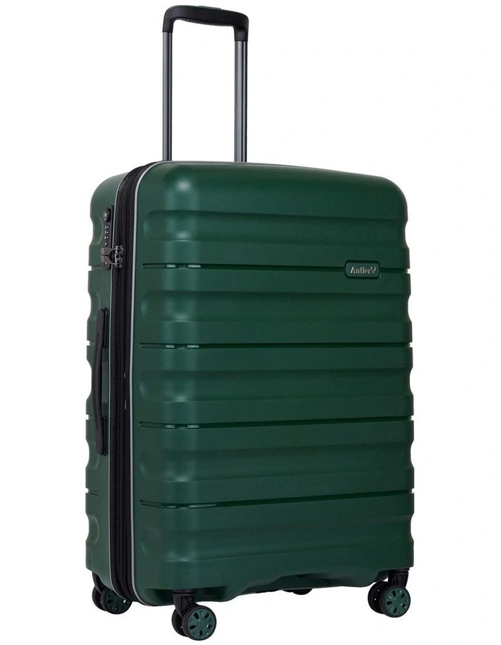 Lincoln Hardside Suitcase 68cm in Forest Green image 3