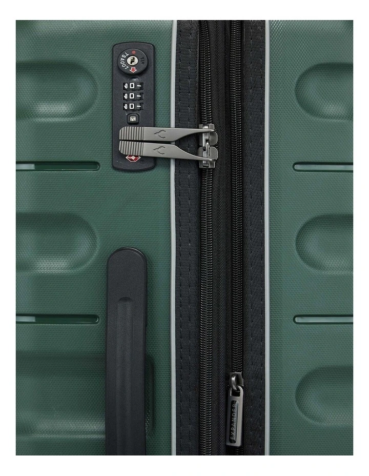 Lincoln Hardside Suitcase 68cm in Forest Green image 5