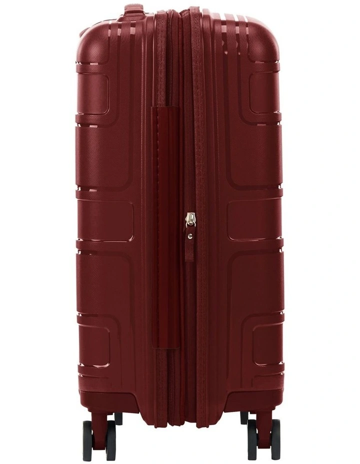 Light Max 55cm Spinner Expandable TSA Suitcase in Dahlia image 5