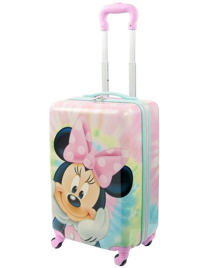 Minnie Kids Hardshell Carry-On Spinner Luggage Suitcase in Multi image 2