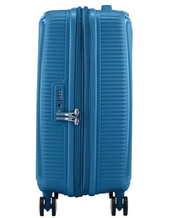 Curio 2 Carry-on 55cm Expandable Suitcase in Blue image 4