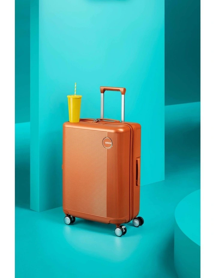 Gemina Pro 75 cm Large Suitcase in Rust image 6