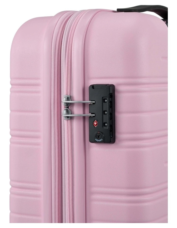 Highturn 67cm Spinner Suitcase in Matt Powder Pink image 7