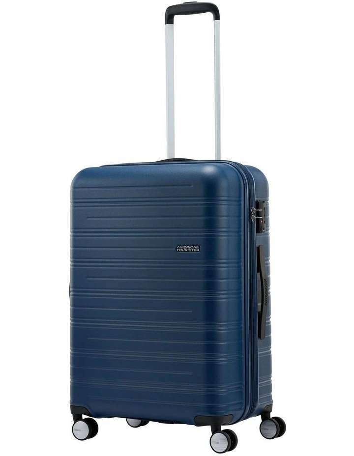 Highturn 67cm Spinner Suitcase in Matte Dark Navy image 2
