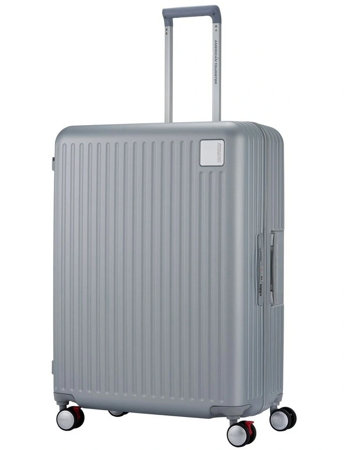 Lockation Spinner 75/28 Frame OS Suitcase in Light Silver image 2