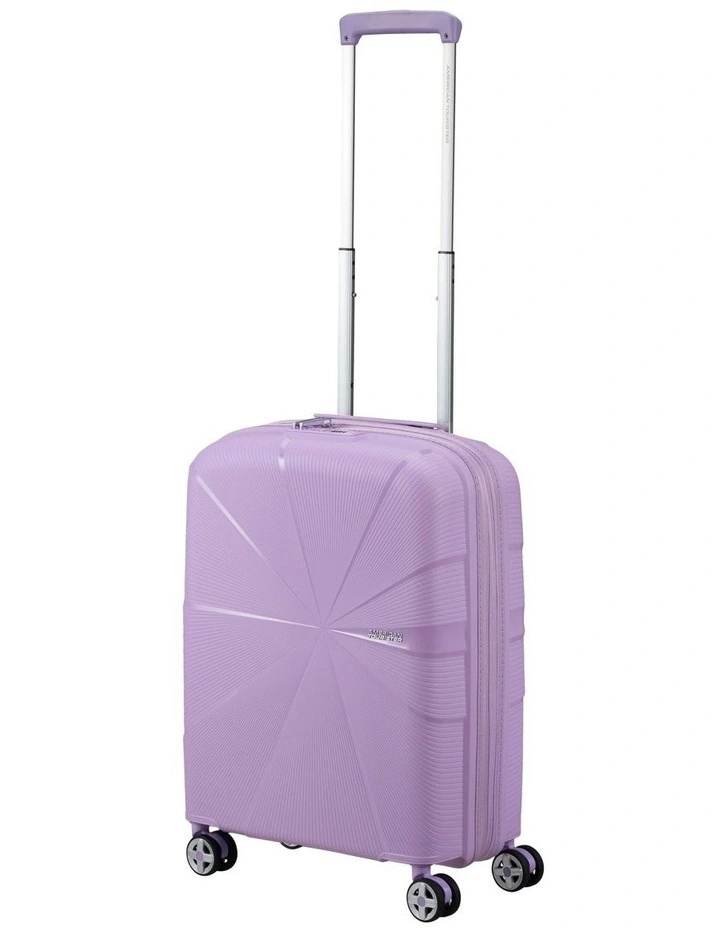 Starvibe Carry-on 55 cm Expandable Suitcase in Purple image 3
