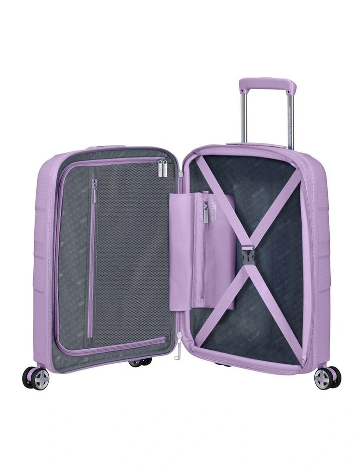 Starvibe Carry-on 55 cm Expandable Suitcase in Purple image 7