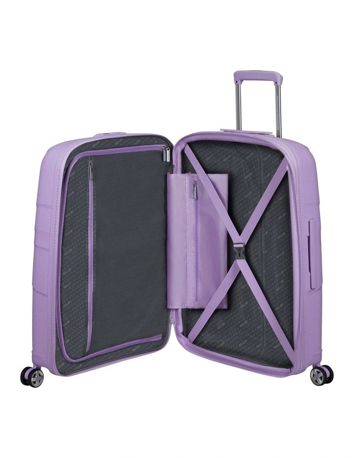 Starvibe Medium 67cm Expandable Suitcase in Purple image 7