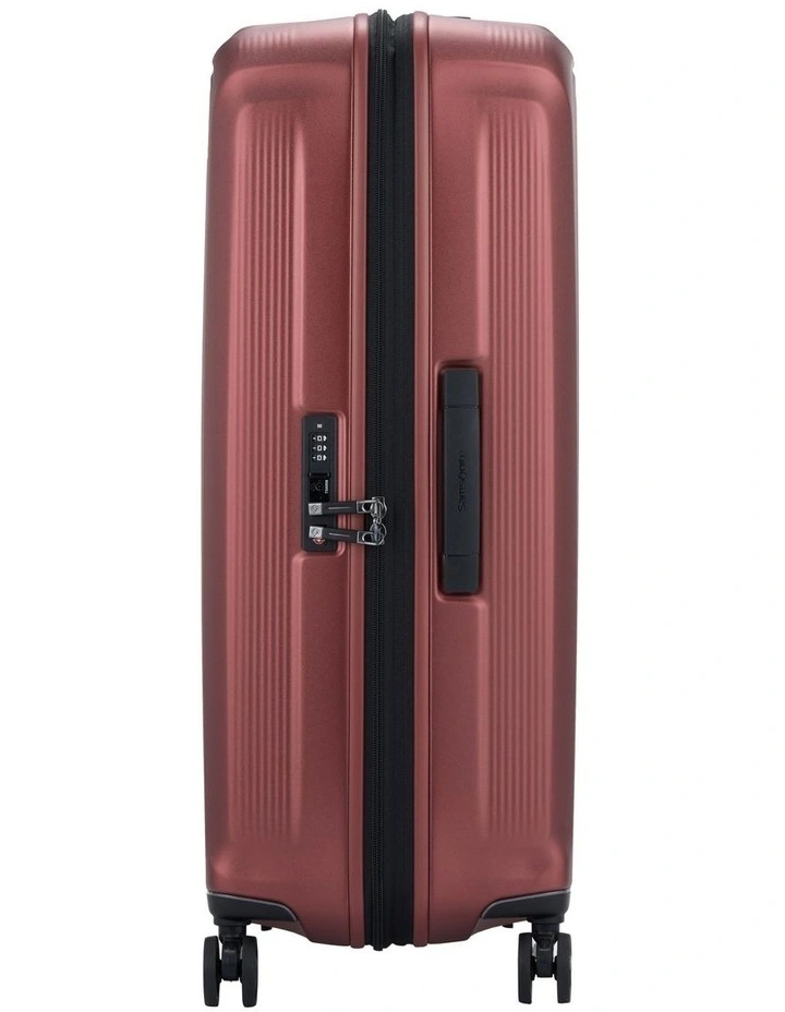 Nuon Suitcase 75cm Expandable in Terracotta Red image 3