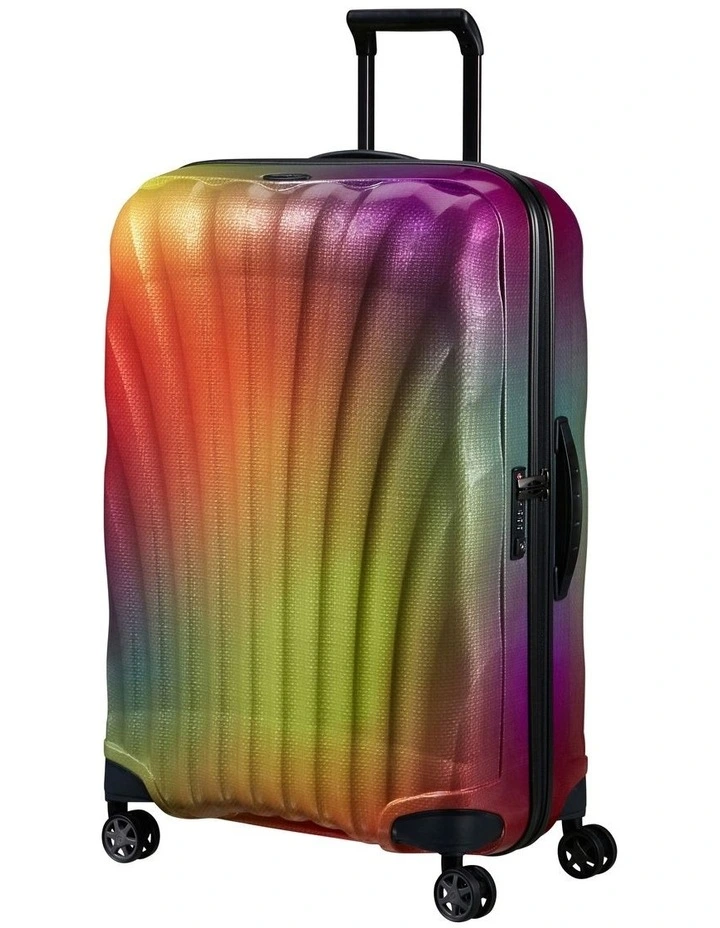 C-Lite Spinner 75cm Suitcase in Multi image 1