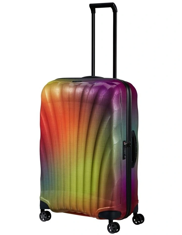 C-Lite Spinner 75cm Suitcase in Multi image 6