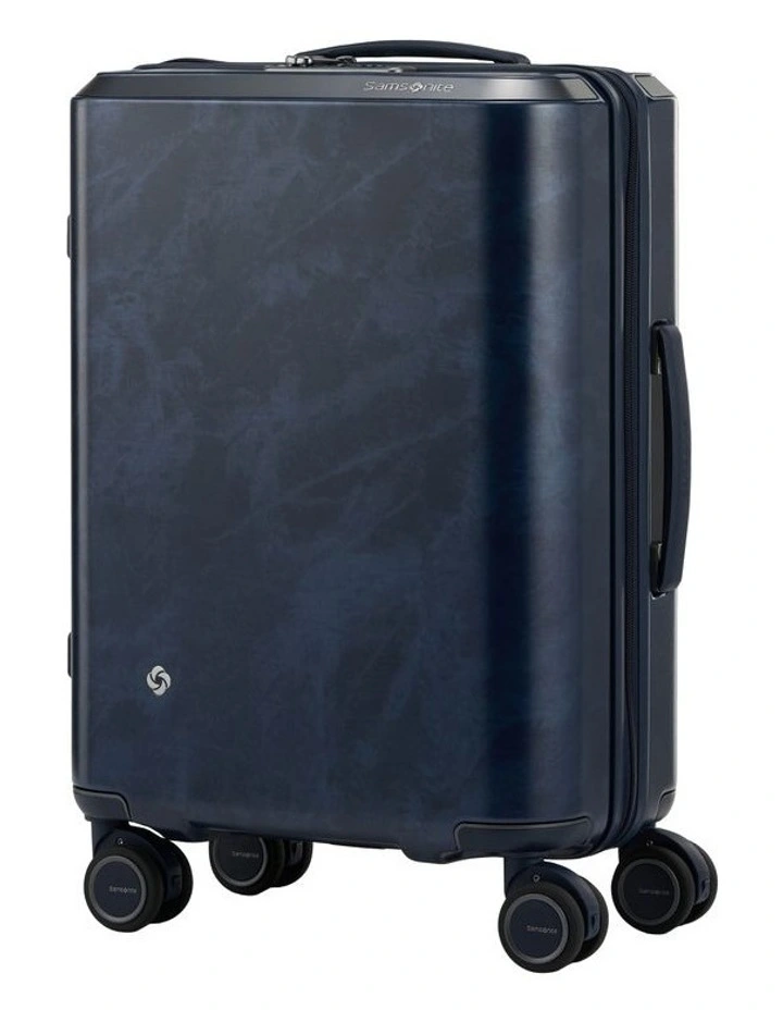Evoa Z 55cm Expandable Suitcase in Blue image 2