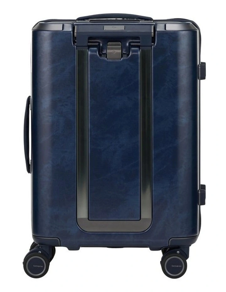 Evoa Z 55cm Expandable Suitcase in Blue image 4