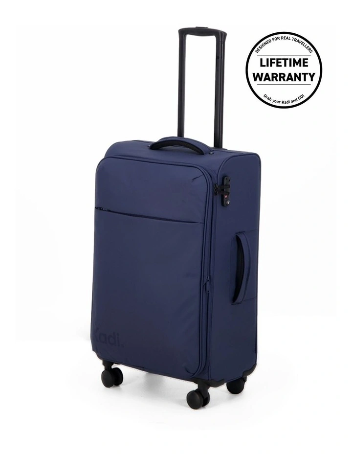 Cloud Check-In Medium TTIK-7-J Suitcase in Steel Blue image 3