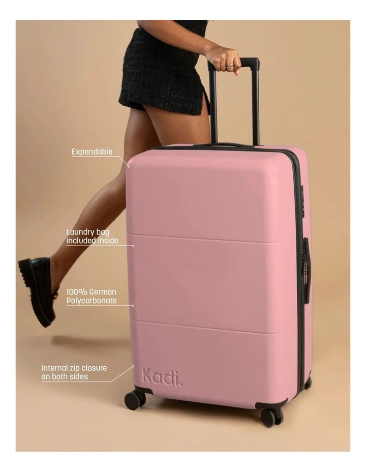 Hardshell Check-in Large TTIK-3-K Suitcase in Dusty Pink image 3