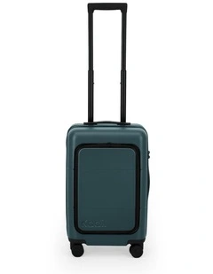 Hardshell Carry-on Business TTIK-4-L Suitcase in Forest Green