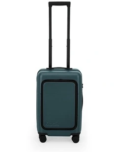 Hardshell Carry-on Business TTIK-4-L Suitcase in Forest Green