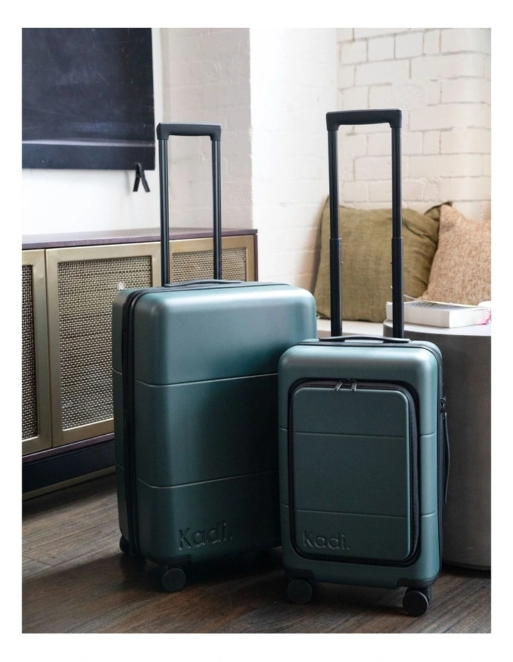 Hardshell Carry-on Business TTIK-4-L Suitcase in Forest Green image 2