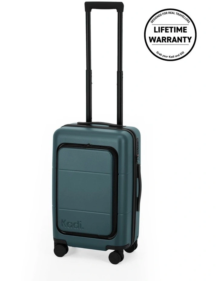 Hardshell Carry-on Business TTIK-4-L Suitcase in Forest Green image 3