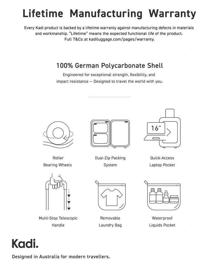 Hardshell Carry-on Business TTIK-4-L Suitcase in Forest Green image 7