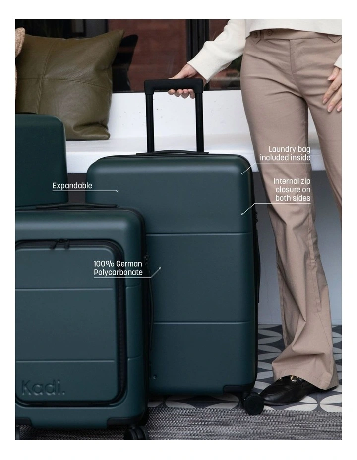 Hardshell Check-in Medium TTIK-2-L Suitcase in Forest Green image 2