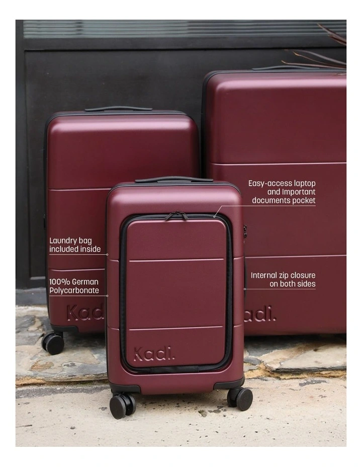 Hardshell Carry-on Business TTIK-4-M Suitcase in Plum image 2